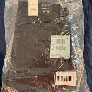 J.Crew straight fit tech chinos in dark blue